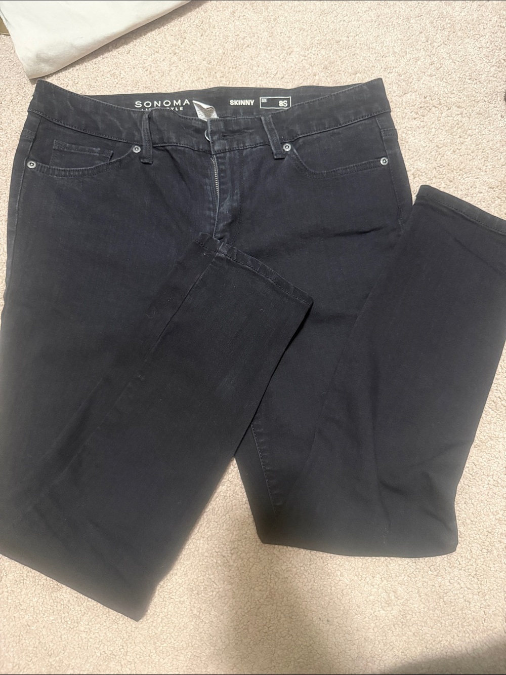 Sonoma Women's Skinny Jeans in Black